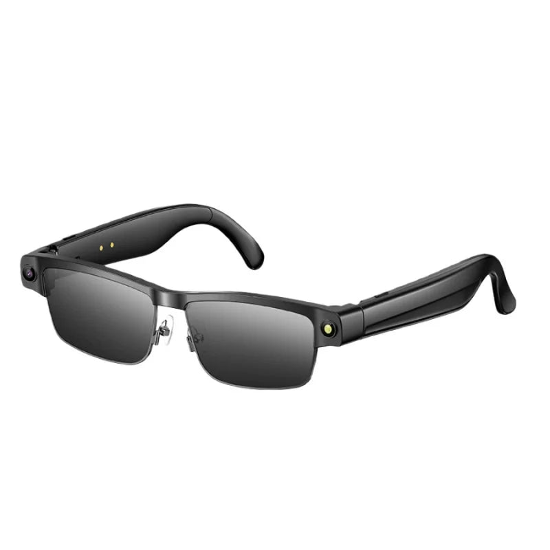 1 pair L802 AI smart sunglasses 8-megapixel HD camera anti-shake waterproof translation video recording calling photo-taking