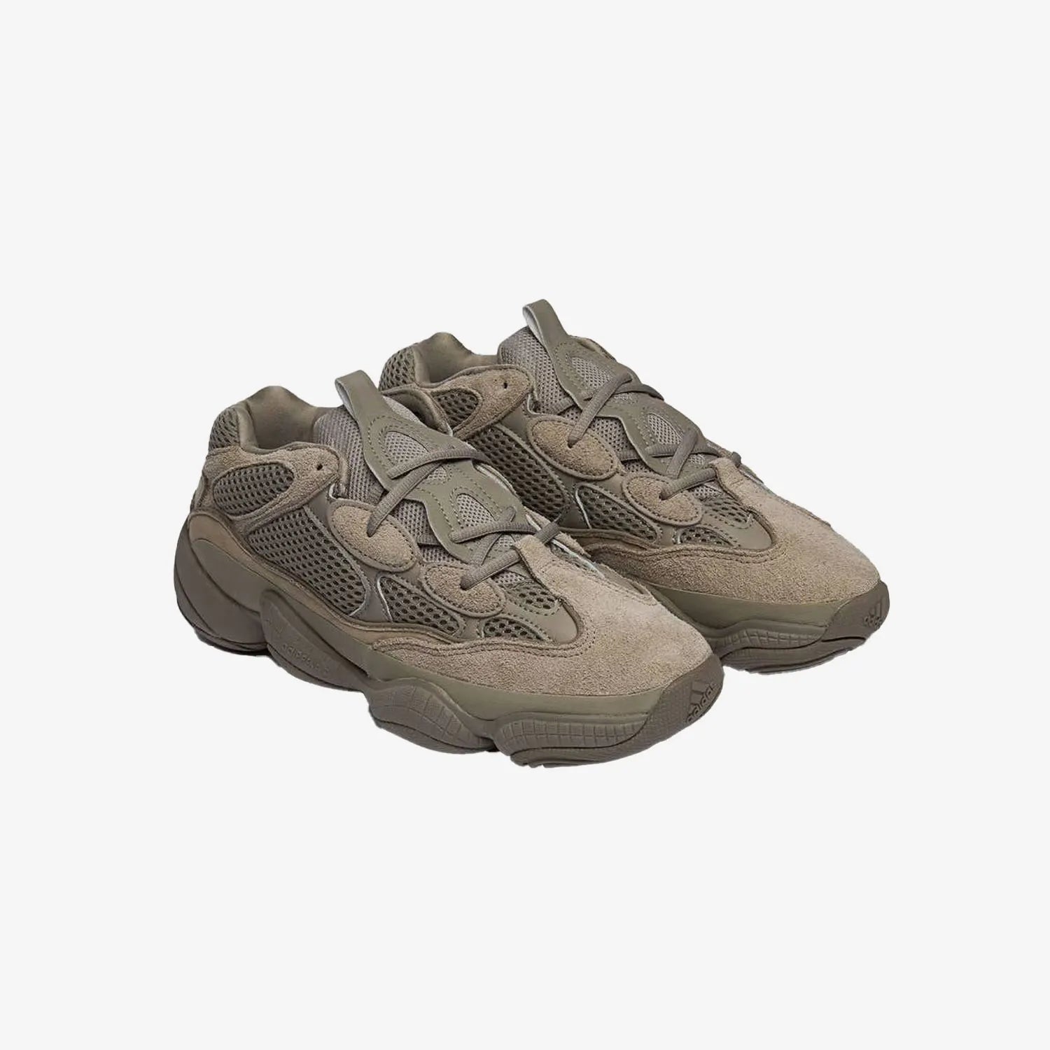 Adidas genuine Three-Leaf YEEZY 500 Men's and Women's Retro Casual Shoes GX3607