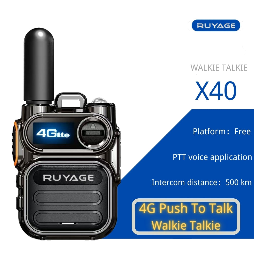 Ruyage Radio Nationwide PTT Walkie-Talkie(X40)