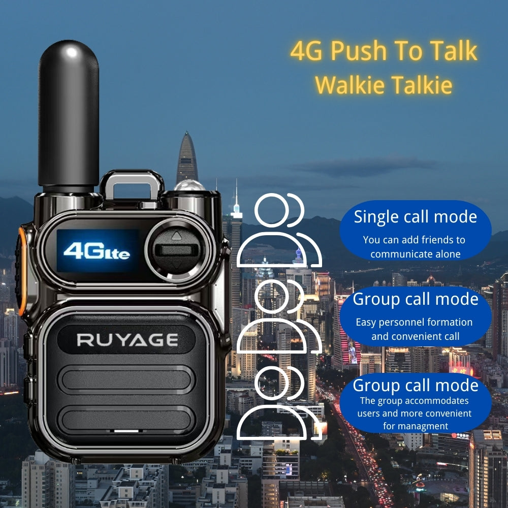 Ruyage Radio Nationwide PTT Walkie-Talkie(X40)