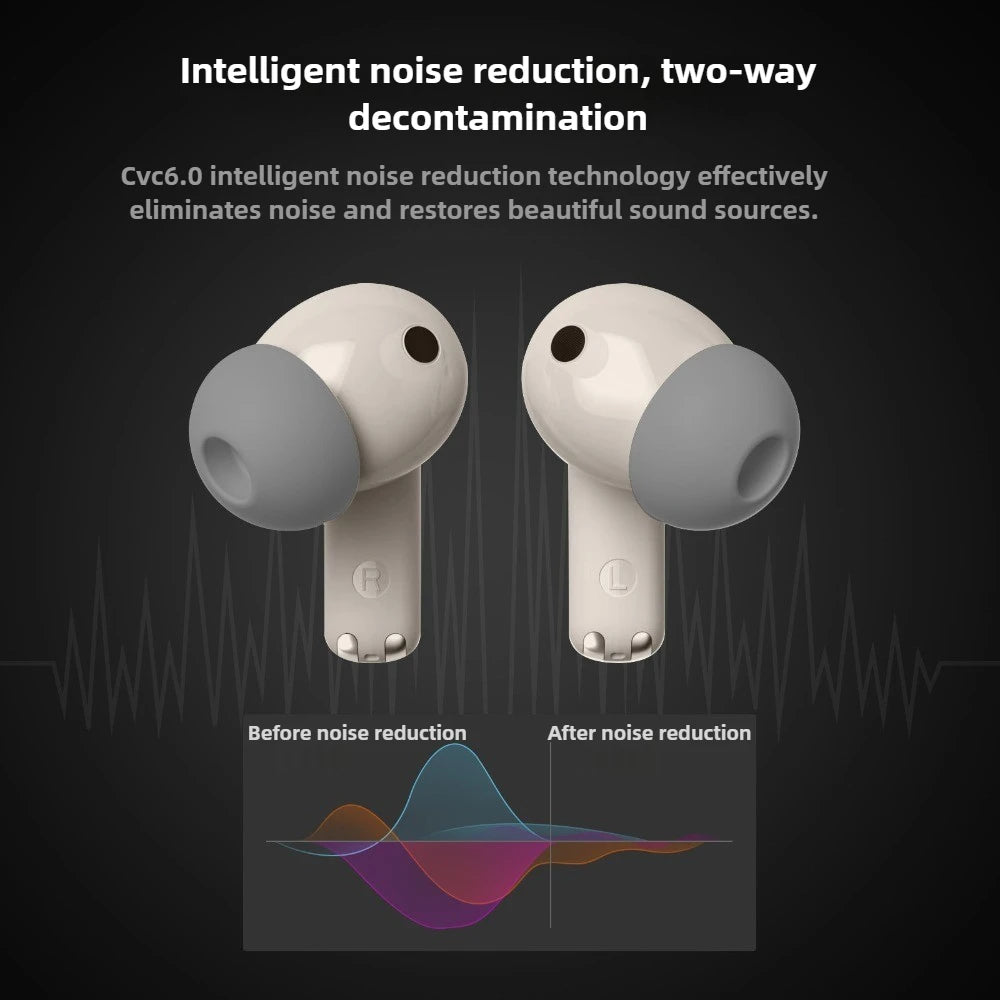 OKOP AI Headset,Wireless Bluetooth Headset,in-ear Noise Canceling Headset,Outdoor Sports Headset,High-quality Music Game Headset