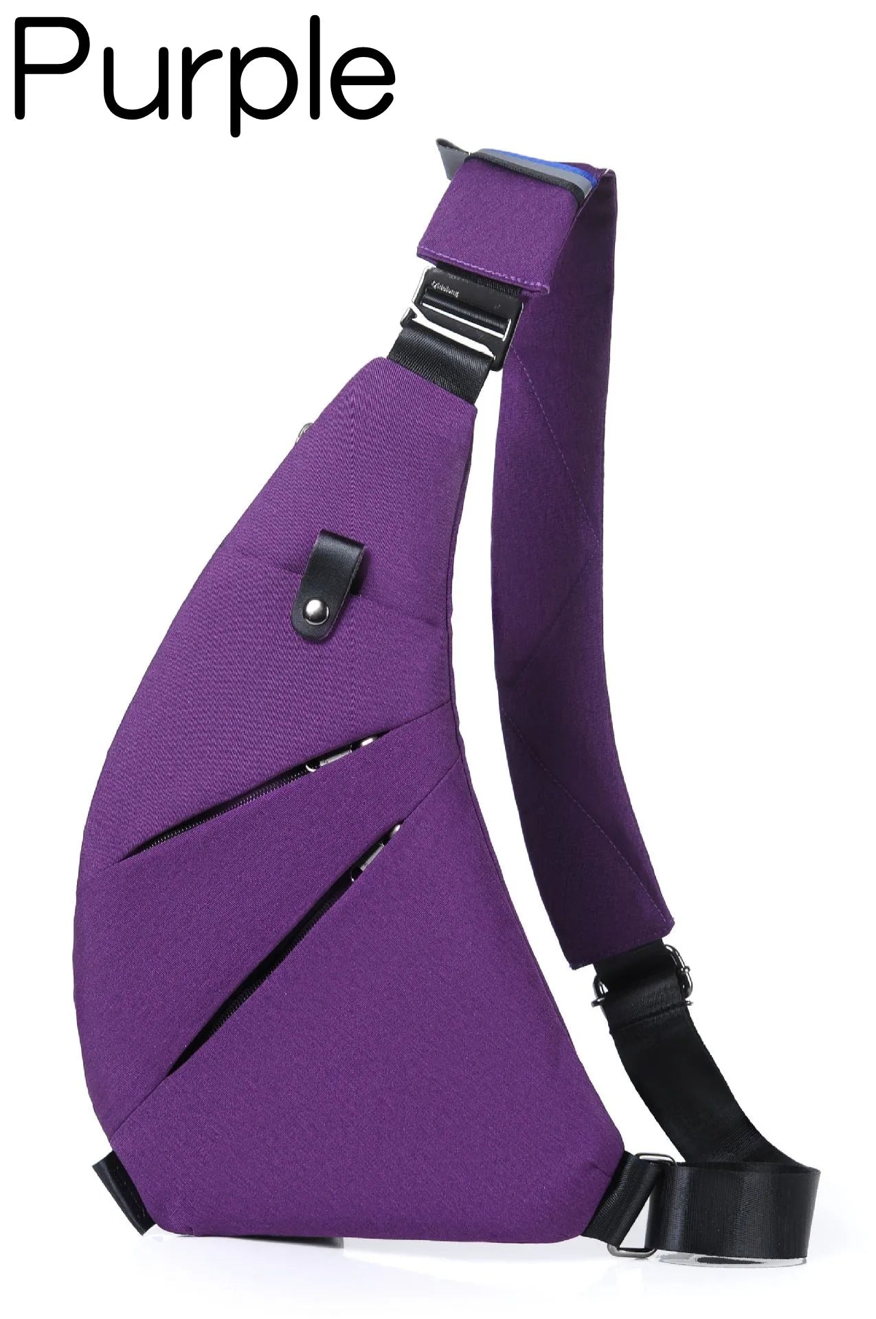 8 Colors Men's Ultra Thin Anti-Theft Small Chest Bag Cross Body Bags Male One Shoulder Sling Bag for Travel Women Boy Sports Bag