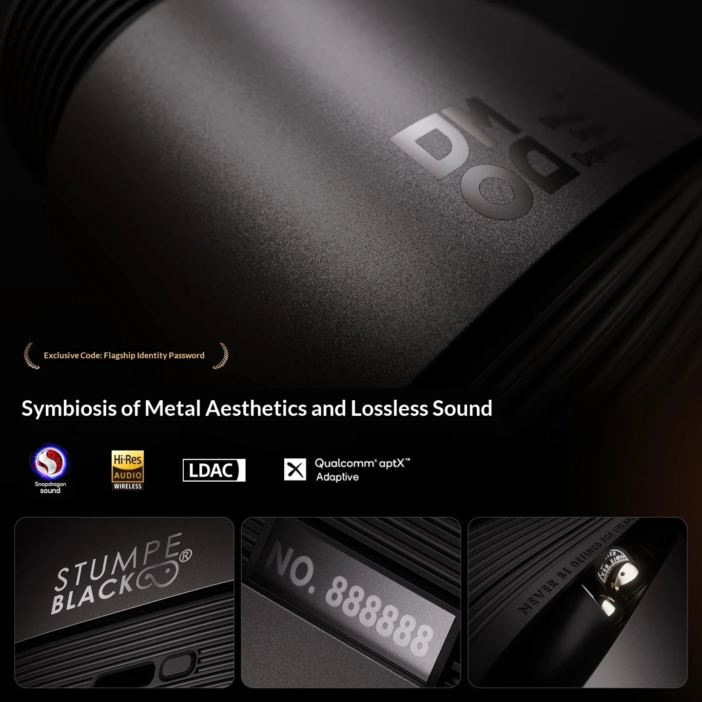 Elephant Trunk Big Monster D33 Bluetooth Earphones 990kbps Transmission Aluminum Alloy Material AI Translation Headphones