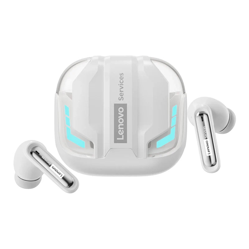 Choice Lenovo Gaming Headset Wireless Bluetooth 6.0 Earphones RGB Low Latency Waterproof Headphones Sports Headset GT103