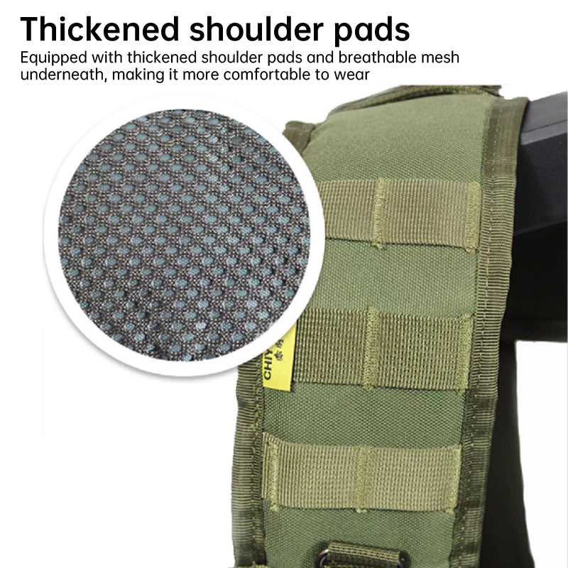 Replicate Russian individual gear: SMERSH tactical vest, MOLLE chest rig – military fan combat equipment for cosplay