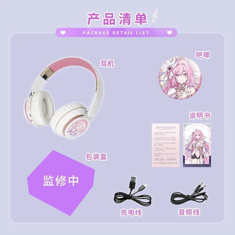 Xinxilian Theme Over-Ear Bluetooth Headphones High-Value True Wireless Earphones