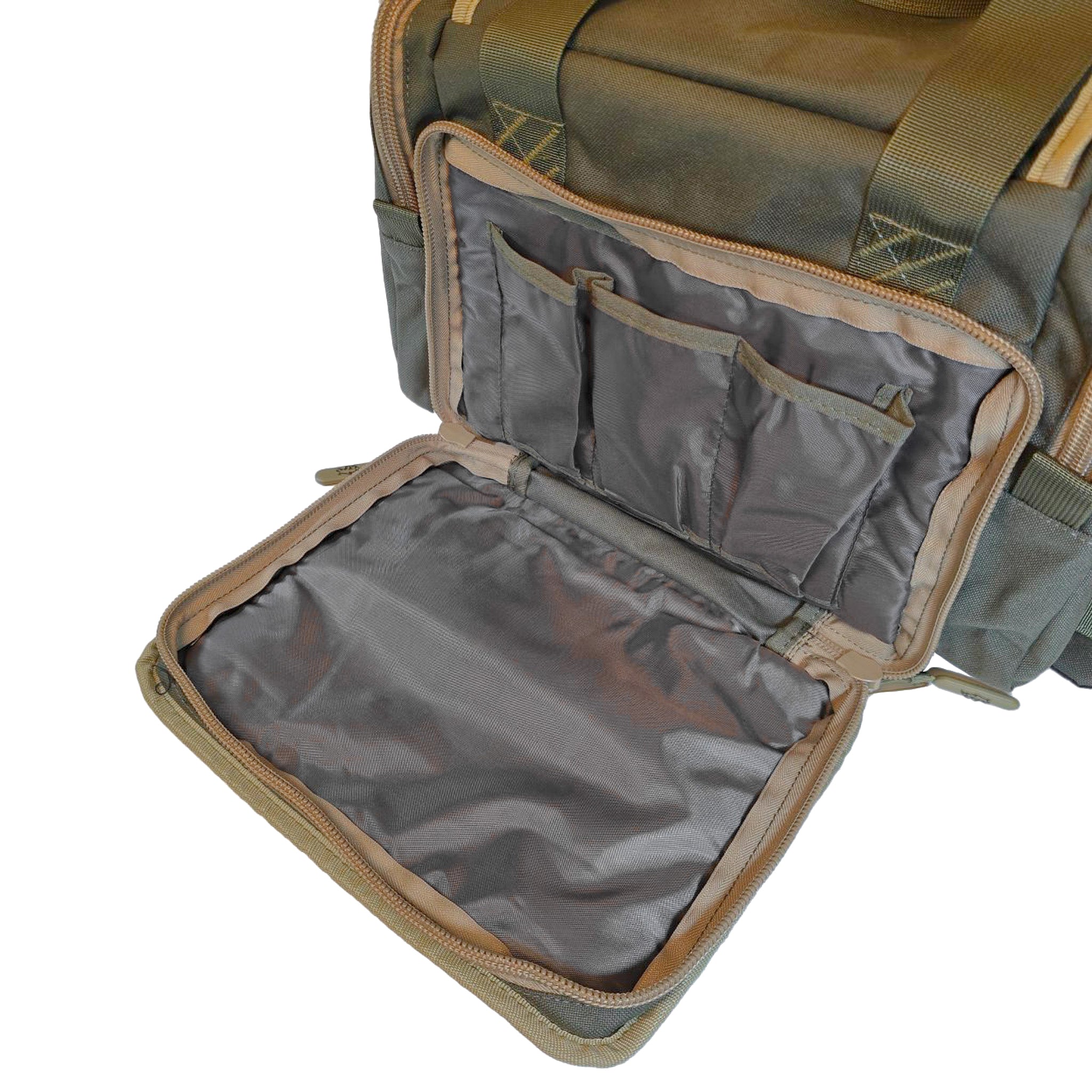 MUCTAC Elite Range Bag 15x10x11 Tactical Gear Organizer w/ MOLLE Panel