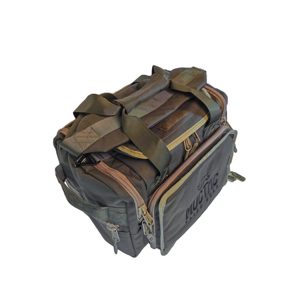 MUCTAC Elite Range Bag 15x10x11 Tactical Gear Organizer w/ MOLLE Panel