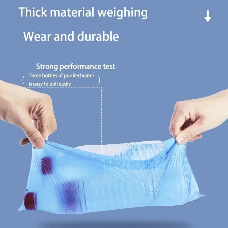 100PCS disposable waterproof shoe cover plastic non-slip foot cover