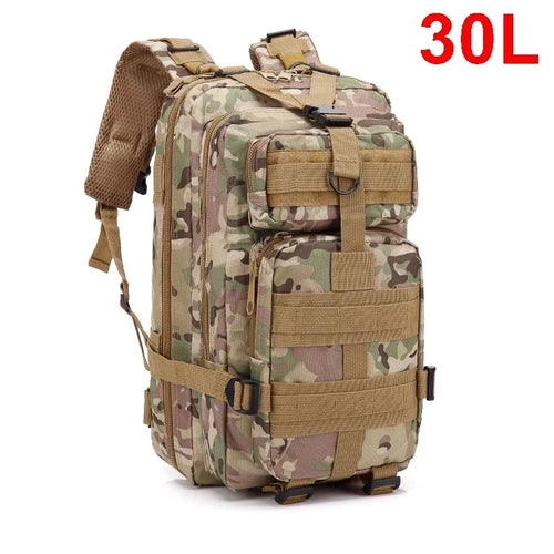 30/50L Tactical Backpacks Man Traveling Bags Survival Outdoor 3P