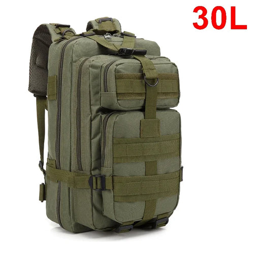 30/50L Tactical Backpacks Man Traveling Bags Survival Outdoor 3P