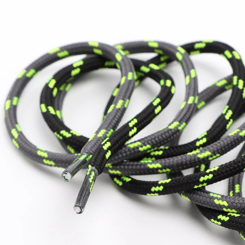 1Pair Round Shoelaces Durable Polyester Shoelace Outdoor Boots