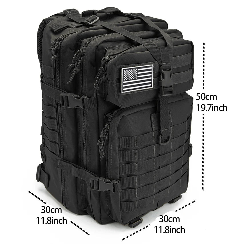 30/50L Tactical Backpacks Man Traveling Bags Survival Outdoor 3P