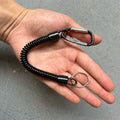 1PC Tactical Retractable Spring Elastic Rope Security Gear Tool Hiking