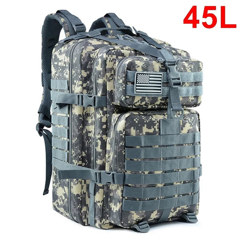 30/50L Tactical Backpacks Man Traveling Bags Survival Outdoor 3P