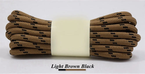 1Pair Round Shoelaces Durable Polyester Shoelace Outdoor Boots