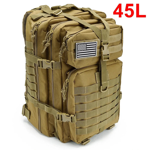 30/50L Tactical Backpacks Man Traveling Bags Survival Outdoor 3P