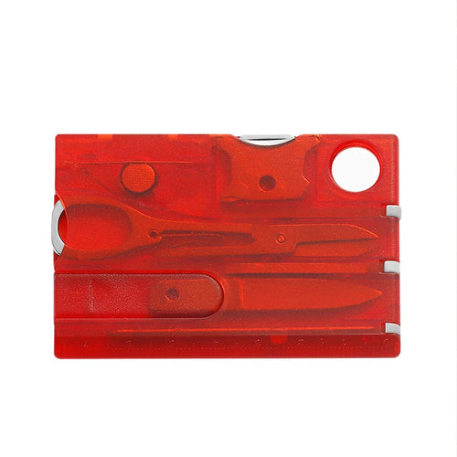 12 In 1 Portable Hiking Cards Pocket Credit Card Portable Multi Tools