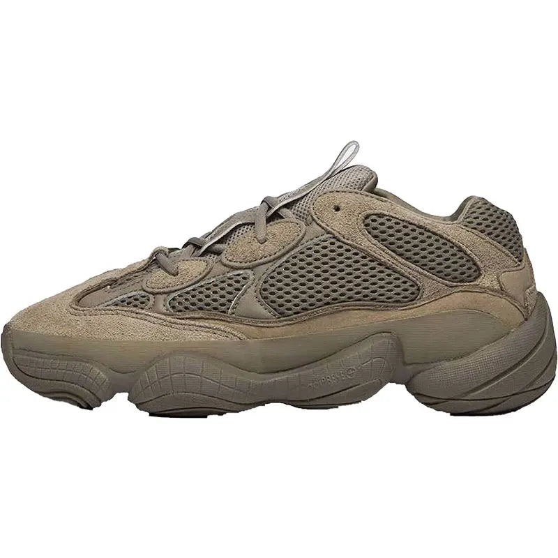 Adidas genuine Three-Leaf YEEZY 500 Men's and Women's Retro Casual Shoes GX3607