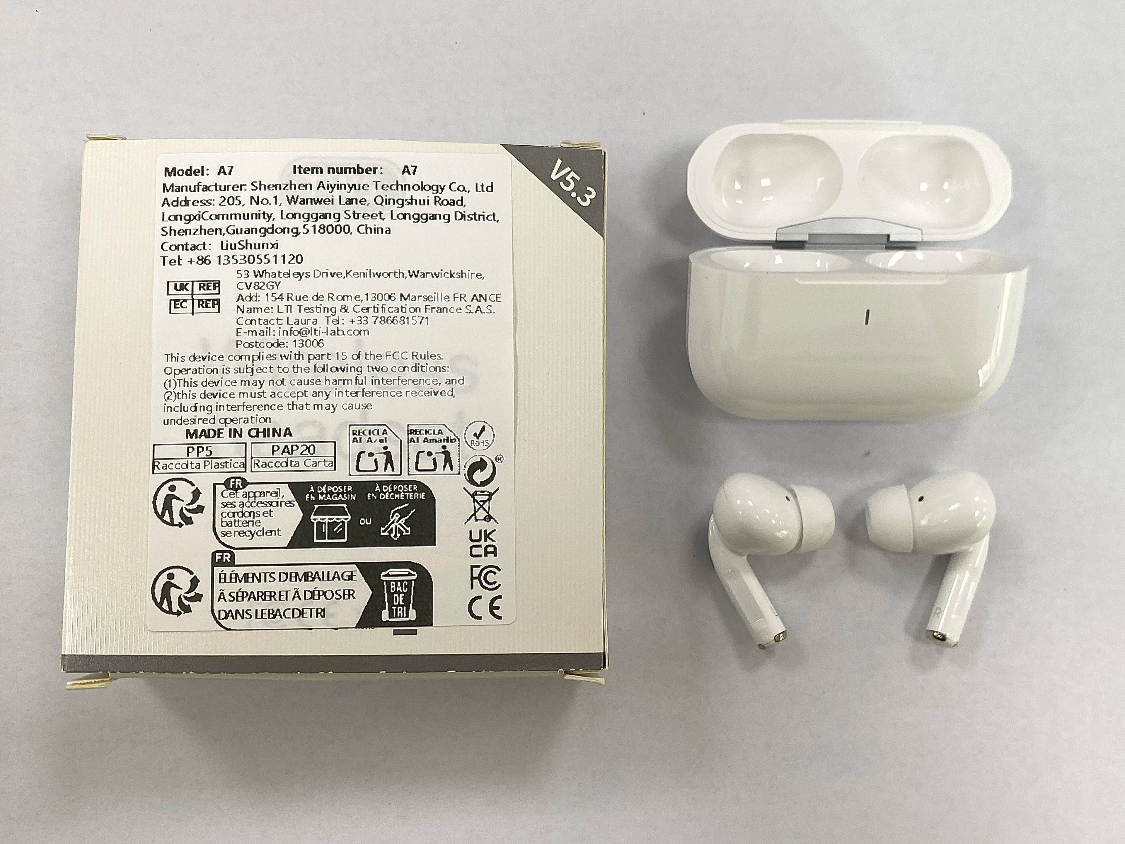 Wireless Bluetooth earphones，Wireless earbuds，wireless headphones / Compatible with Apple, Android and other smart products