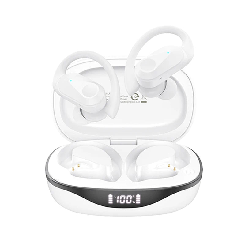 Choice AOC Sports Headset Wireless Bluetooth 6.0 Earphones Waterproof LED Battery Display Gaming Low Latency Headphones LP75