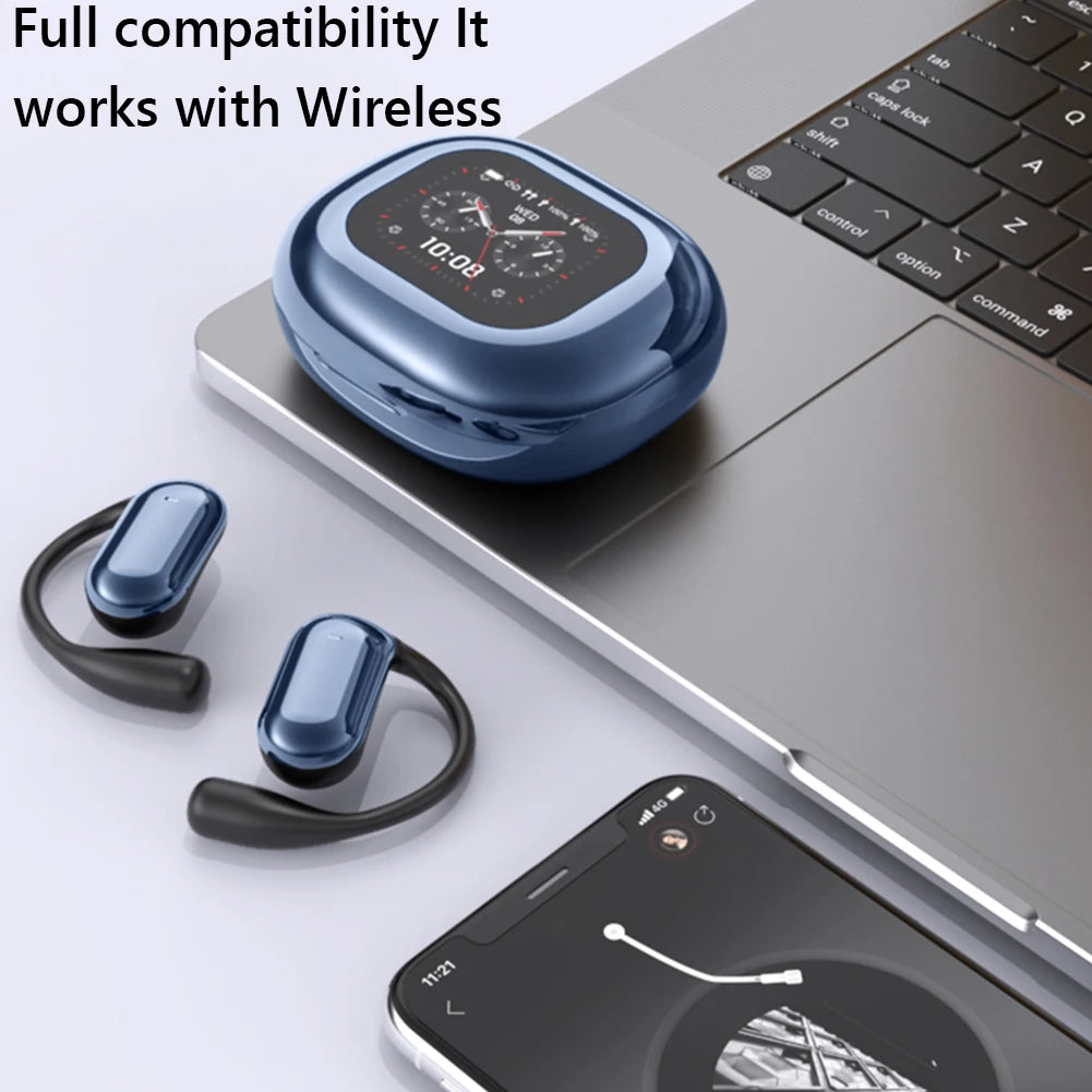 Q16S AI Translation Real Time Translator Earbuds 140 Languages & Accents Bluetooth 5.4 Translating Earphones Waterproof IPX5