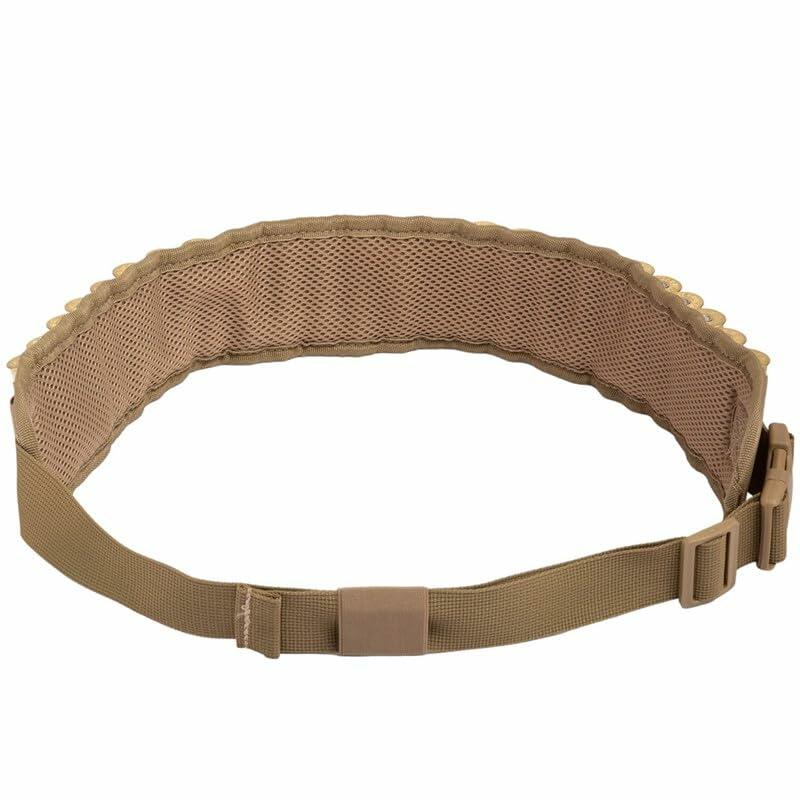 Headshot Tactical Gear 25 Round 12/20 Caliber Waist Type Bandolier (Coyote)