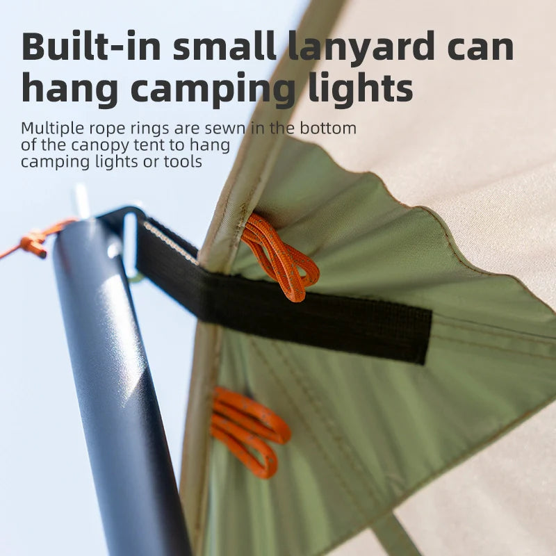 Waterproof Canopy UPF50+ Sun Shelter Tent for Camping